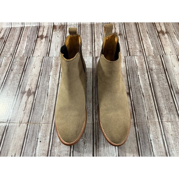 Freebird Palmer Chelsea Boots size 8 Color Taupe Suede New $249 - Picture 2 of 9